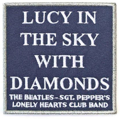 Picture of The Beatles Woven Patch: Lucy In The Sky with Diamonds (Standard) 