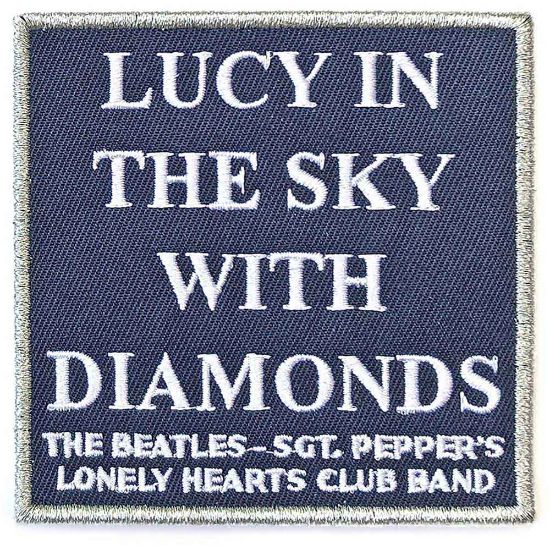 Picture of The Beatles Woven Patch: Lucy In The Sky with Diamonds (Standard) 
