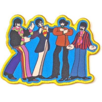Picture of The Beatles Woven Patch: Yellow Submarine Sub Band (Standard) 