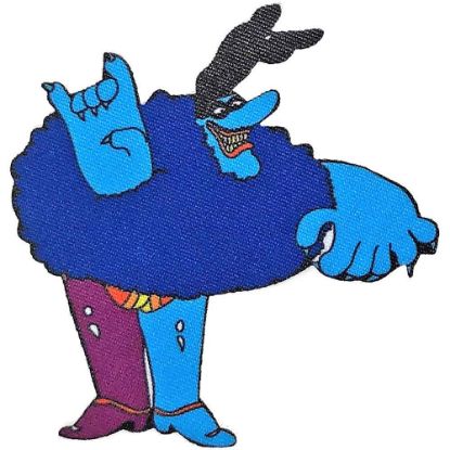 Picture of The Beatles Woven Patch: Yellow Submarine Chief Blue Meanie 2 (Standard) 