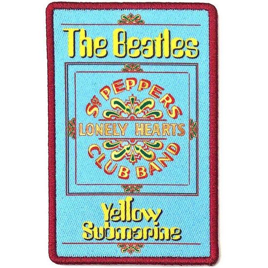 Picture of The Beatles Woven Patch: Yellow Submarine Lonely Hearts (Standard) 