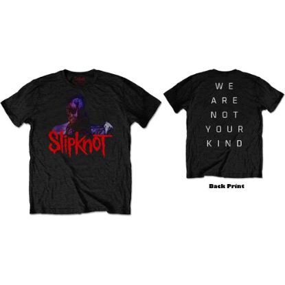 Picture of Slipknot Unisex T-Shirt: WANYK Back Hit Back Print