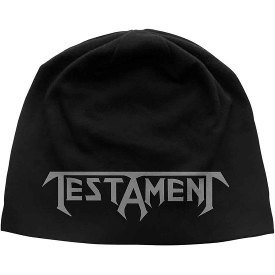 Picture of Testament Unisex Beanie Hat: Logo