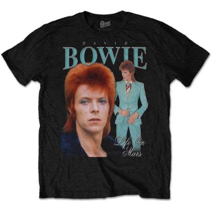Picture of David Bowie Unisex T-Shirt: Life on Mars Homage