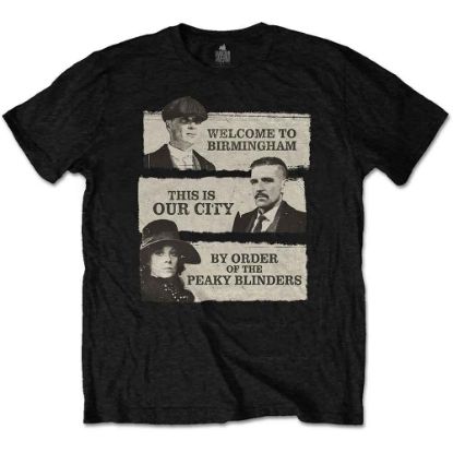 Picture of Peaky Blinders Unisex T-Shirt: This Is Our City