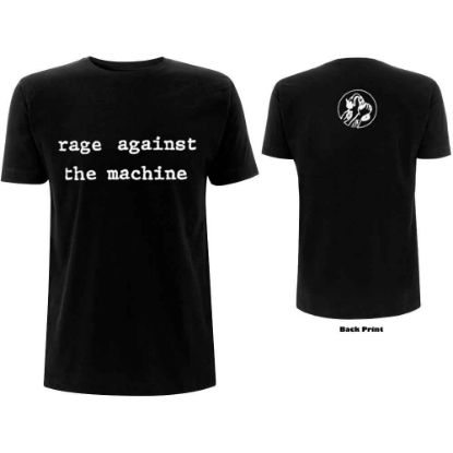 Picture of Rage Against The Machine Unisex T-Shirt: Molotov Back Print