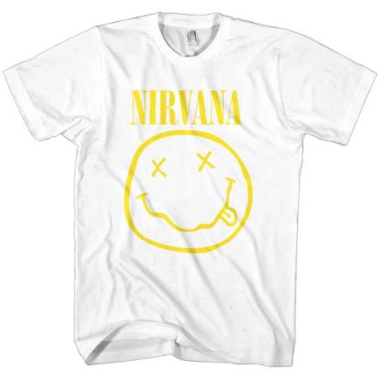 Picture of Nirvana Unisex T-Shirt: Yellow Happy Face
