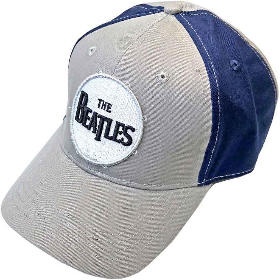 Picture of The Beatles Unisex Baseball Cap: Drum Logo (2-Tone)