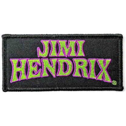 Picture of Jimi Hendrix Woven Patch: Arched Logo (Standard) 