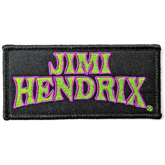 Picture of Jimi Hendrix Woven Patch: Arched Logo (Standard) 
