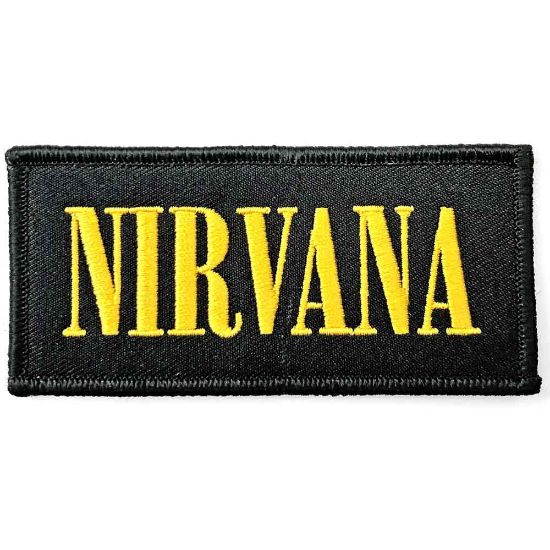 Picture of Nirvana Woven Patch: Logo (Standard) 