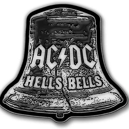 Picture of AC/DC Pin Badge: Hells Bells (Enamel In-Fill)