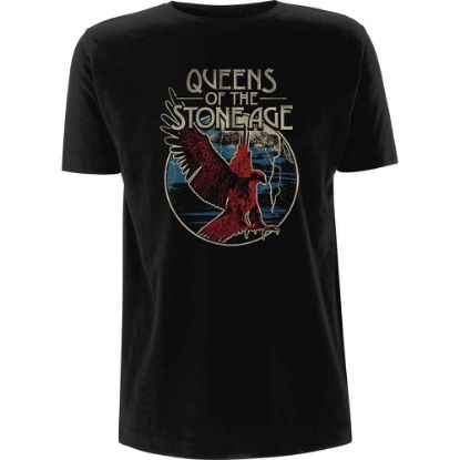Picture of Queens Of The Stone Age Unisex T-Shirt: Eagle
