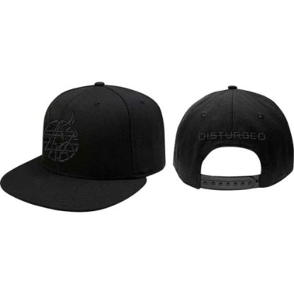 Picture of Disturbed Unisex Snapback Cap: Icon & Logo