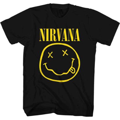 Picture of Nirvana Unisex T-Shirt: Yellow Happy Face