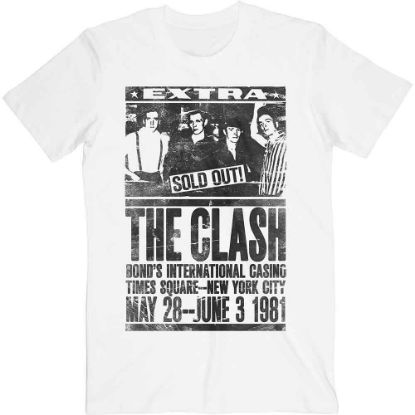 Picture of The Clash Unisex T-Shirt: Bond's 1981