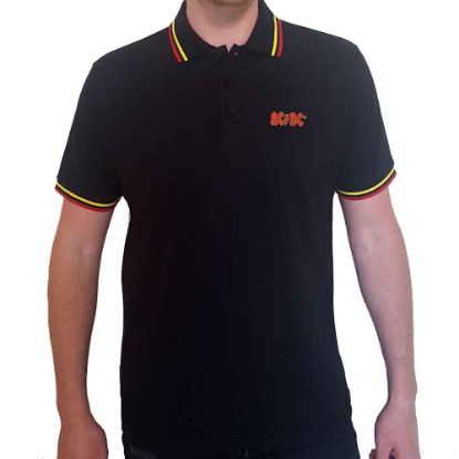 Picture of AC/DC Unisex Polo Shirt: Classic Logo