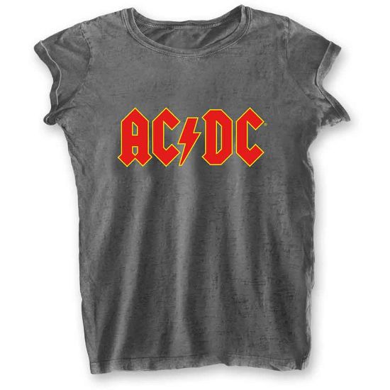 Picture of AC/DC Ladies Burnout T-Shirt: Logo