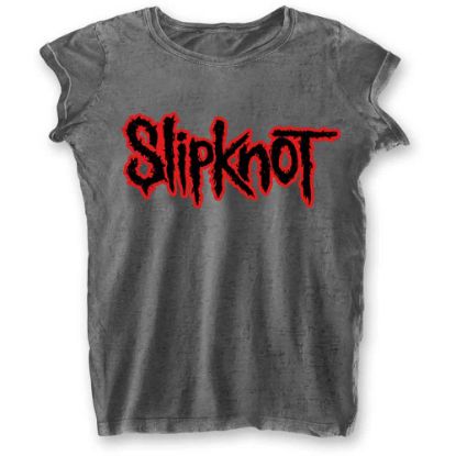 Picture of Slipknot Ladies Burnout T-Shirt: Logo