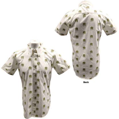 Picture of Queen Unisex Casual Shirt: Crest Pattern All Over Print