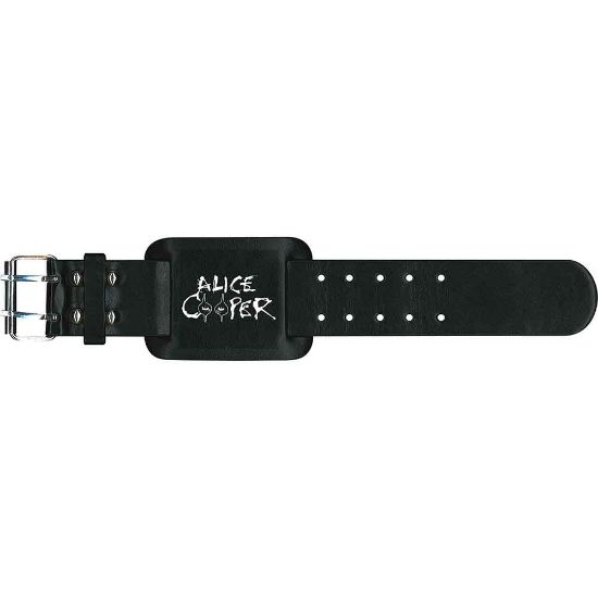 Picture of Alice Cooper Leather Wrist Strap: Eyes