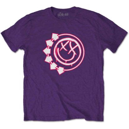 Picture of Blink-182 Unisex T-Shirt: Six Arrow Smile