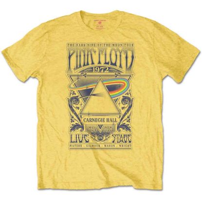 Picture of Pink Floyd Unisex T-Shirt: Carnegie Hall Poster