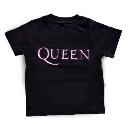 Picture of Queen Kids Toddler T-Shirt: Pink Logo