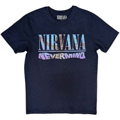Picture of Nirvana Unisex T-Shirt: Nevermind Back Print