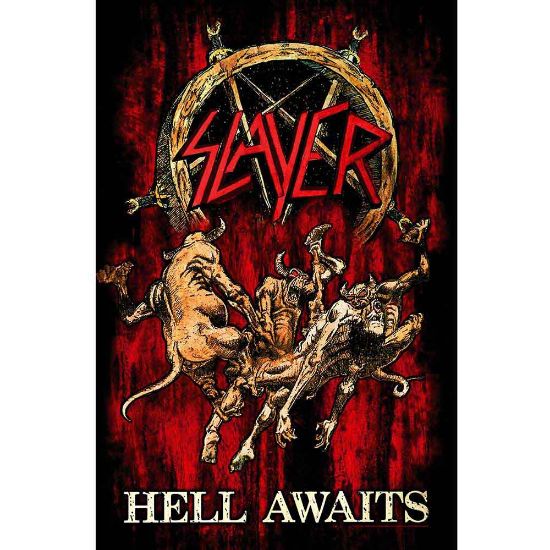 Picture of Slayer Textile Poster: Hell Awaits