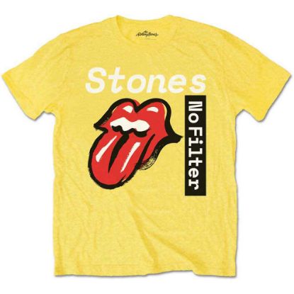 Picture of The Rolling Stones Kids T-Shirt: No Filter Text Soft Hand Inks