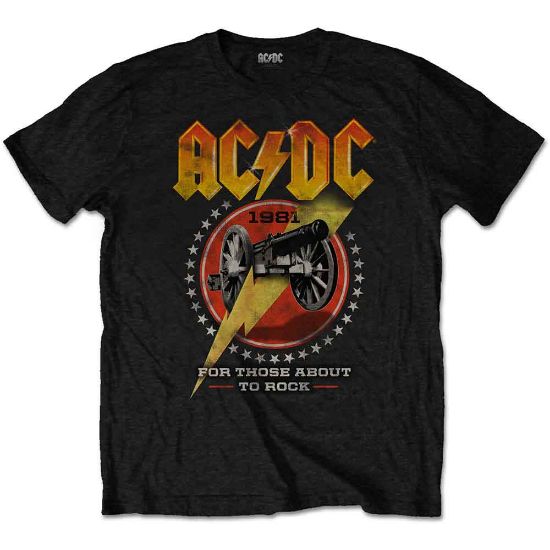 Picture of AC/DC Unisex T-Shirt: For Those About To Rock 81