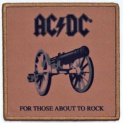 Picture of AC/DC Printed Patch: For Those About To Rock We Salute You (Standard) 