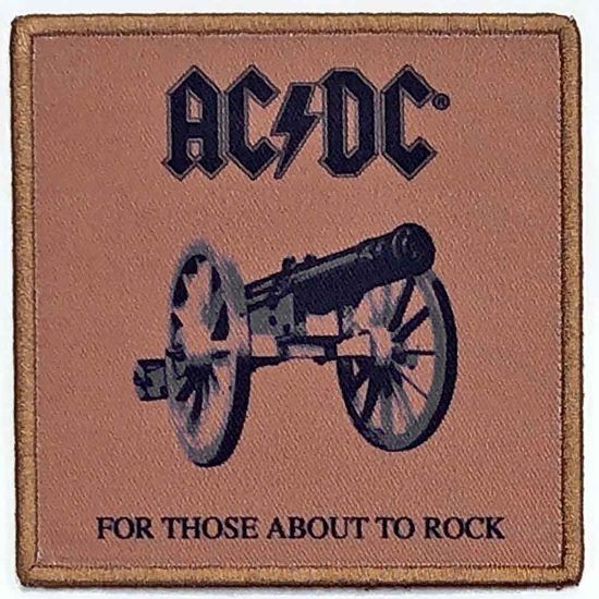 Picture of AC/DC Printed Patch: For Those About To Rock We Salute You (Standard) 