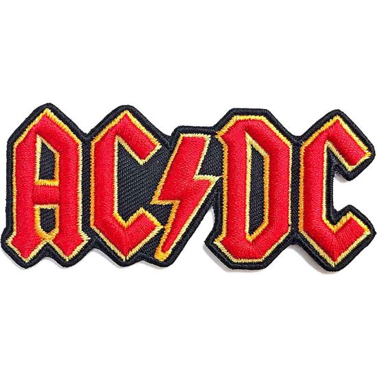 Picture of AC/DC Woven Patch: Cut Out 3D Logo (Standard) 