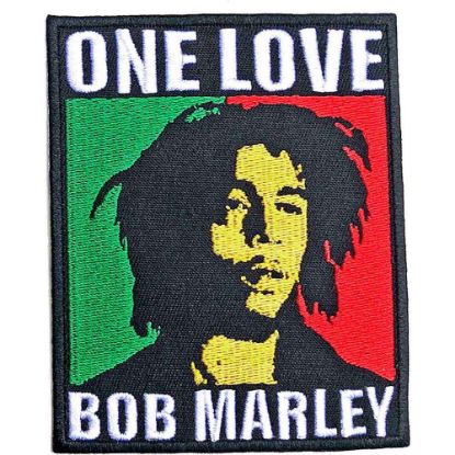 Picture of Bob Marley Woven Patch: One Love (Standard) 