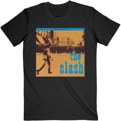 Picture of The Clash Unisex T-Shirt: Black Market