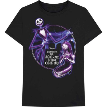 Picture of The Nightmare Before Christmas Unisex T-Shirt: Purple Graveyard