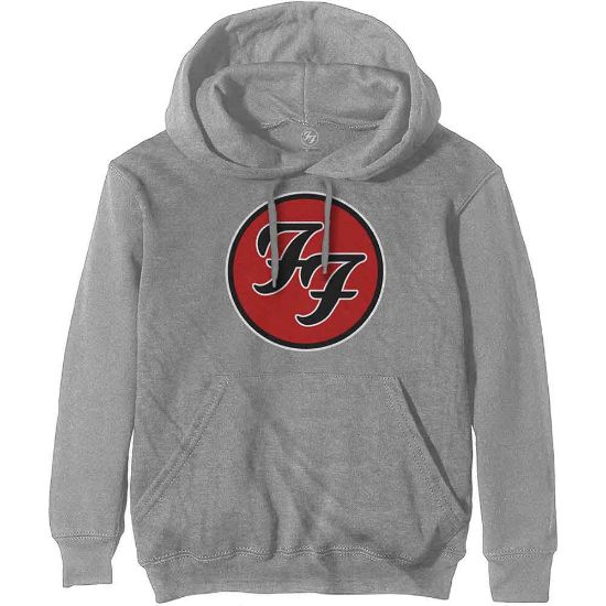 Picture of Foo Fighters Unisex Pullover Hoodie: FF Logo