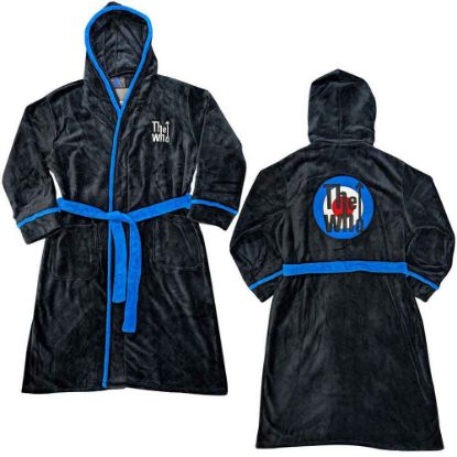 Picture of The Who Unisex Bathrobe: Target Logo (Large - X-Large)