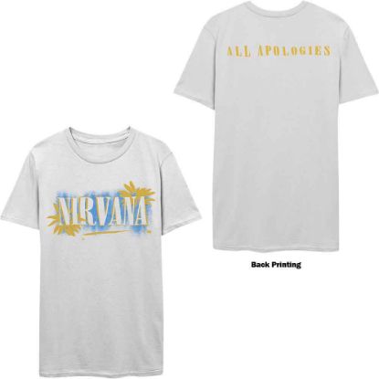 Picture of Nirvana Unisex T-Shirt: All Apologies Back Print