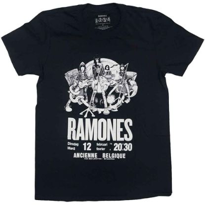 Picture of Ramones Unisex T-Shirt: Belgique