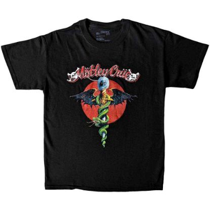 Picture of Motley Crue Kids T-Shirt: Feelgood Red Circle