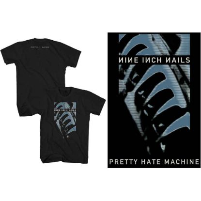 Picture of Nine Inch Nails Unisex T-Shirt: Pretty Hate Machine Back Print