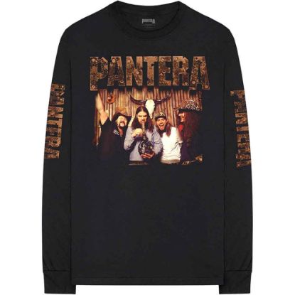 Picture of Pantera Unisex Long Sleeve T-Shirt: Bong Group Sleeve Print