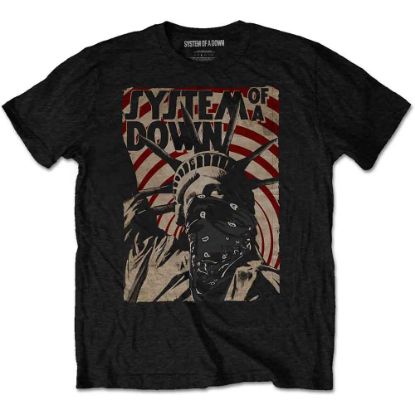Picture of System Of A Down Unisex T-Shirt: Liberty Bandit