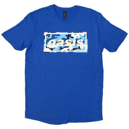 Picture of Oasis Unisex T-Shirt: Camo Logo