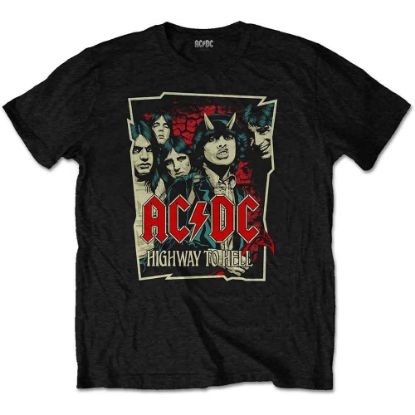 Picture of AC/DC Unisex T-Shirt: Highway To Hell Sketch