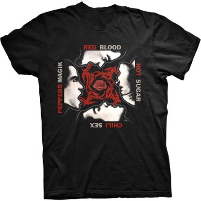 Picture of Red Hot Chili Peppers Unisex T-Shirt: Blood/Sugar/Sex/Magic