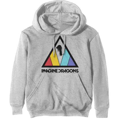 Picture of Imagine Dragons Unisex Pullover Hoodie: Triangle Logo